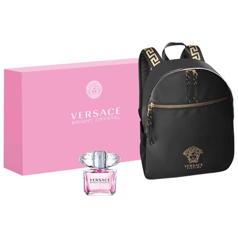 versace parfums backpack gift set